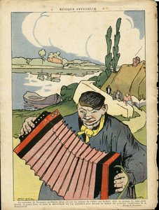 Ilustração de Aristide Delannoy (1874-1911) em Le Rire de Aristide Delannoy