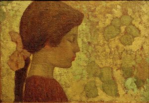 Menina no perfil de Aristide Maillol