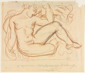 Estudo de nu de Aristide Maillol