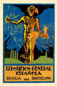 "Exposicion General Espñola" (Exposição Geral Espanhola) de Aristo Tellez
