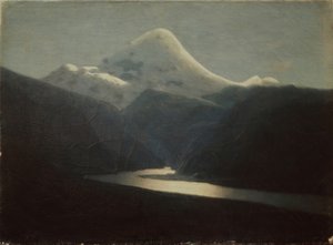 No Monte Elbrus, década de 1870