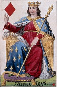Representação do Rei Saint Louis
