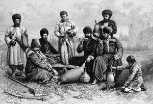 Homens georgianos, 1895.