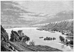 Lago Tali, Japão, 1895.