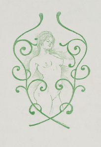 Neerlandês: Vinheta de encerramento para Charles Baudelaire, Les Fleurs du Mal de Armand Rassenfosse