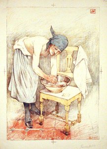 Girl Washing, de 