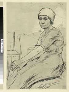 Jovem trabalhadora de Armand Rassenfosse