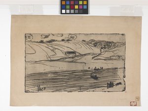 La Pèche (Pesca) (gravura e roleta)