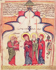 Apresentação no Templo a partir de um Evangelho, c.1200