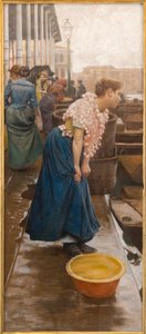 Um plebeu veneziano (têmpera sobre papel)
