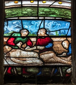 Catedral de Sainte-Marie, Auch, Gers, 2018 (vitral)