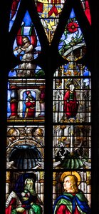 Catedral de Sainte-Marie, Auch, Gers, 2018 (vitral)