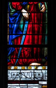 Catedral de Sainte-Marie, Auch, Gers, 2018 (vitral)