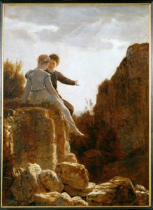 Lua de mel - Viagem de núpcias ... de Arnold Böcklin