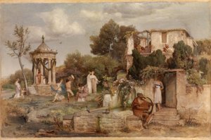 Taberna romana de Arnold Böcklin