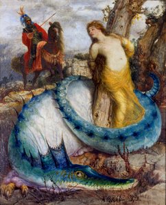 Ruggiero e Angelica de Arnold Böcklin