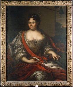 Retrato da rainha Catarina I da Rússia, 1717