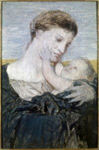 Mãe e filho de Arnold Böcklin