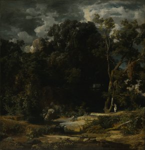 Paisagem romana, 1852 de Arnold Böcklin