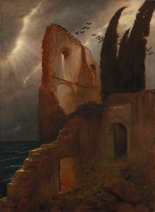 ruína do mar de Arnold Böcklin