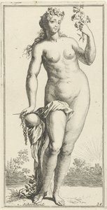 Personificação da beleza Beleza (título no objeto) Quarenta e uma peças, várias estátuas de Sinne (título da série)