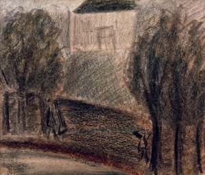 paisagem noturna de Arnold Schönberg