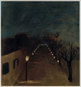 rua noturna de Arnold Schönberg