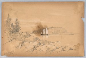 Ilha do porco-espinho careca de Arnold William Brunner