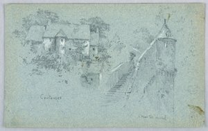 Coutance e Mont St. Michel de Arnold William Brunner
