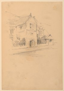 Casa em uma rua de Arnold William Brunner