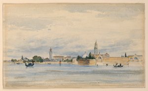 Cemitério Velho, Veneza de Arnold William Brunner