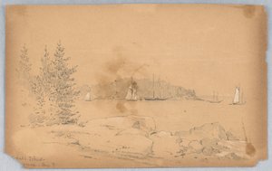 Ilha de Rodick, Mt. Desert de Arnold William Brunner