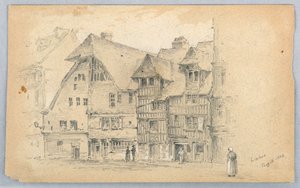 Esboço de Lisieux de Arnold William Brunner
