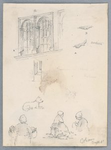 Esboços de Orleães de Arnold William Brunner
