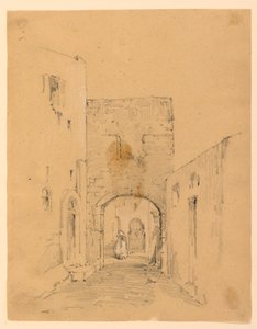 Rua em Tânger de Arnold William Brunner