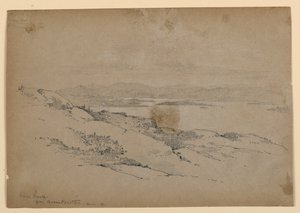 Vista norte da Green Mountain de Arnold William Brunner