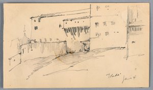 Muros em Toledo de Arnold William Brunner