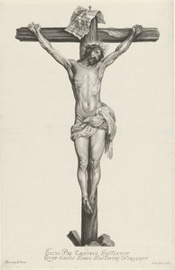 Cristo na cruz de Arnold de Jode