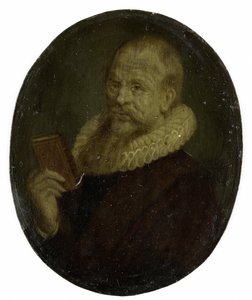 Retrato de Theodorus Schrevelius, Reitor da Escola Latina em Leiden