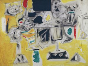 Quadro Paisagístico-Tabela de Arshile Gorky