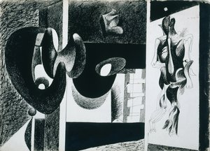 Nighttime, Enigma e Nostalgia de Arshile Gorky