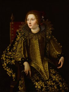 Italiano: Ritratto di una donna seduta (signora Caterina Savelli) Retrato de uma senhora sentada (senora Caterina Savelli) de Artemisia Gentileschi