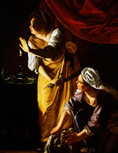 Judite e a sua serva de Artemisia Gentileschi