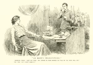 Como Ingratidão do Homem (gravura) de Arthur (after) Hopkins