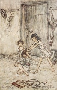 Ela era uma raposa quando foi para a escola, ilustração de 