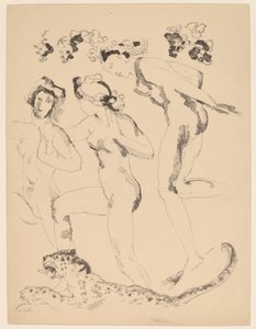 bacantes de Arthur B. Davies