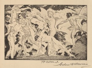 Por Caliban de Arthur B. Davies