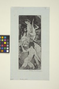 Fonte da Juventude (gravura e aquatint) de Arthur Bowen Davies