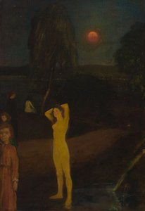 Lua em órbita completa de Arthur Bowen Davies