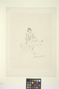 Pirâmide (litografia) de Arthur Bowen Davies
